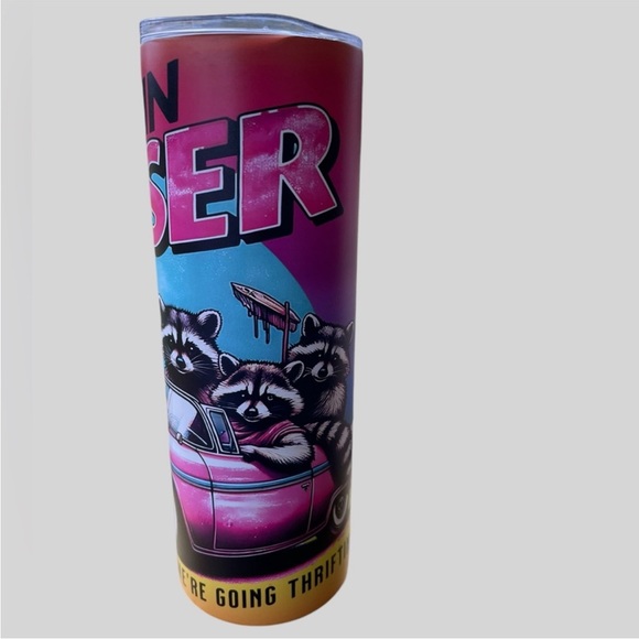 Get In Loser Going Thrifting Tumbler 20oz NEW - Picture 2 of 6